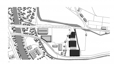 Wälderhaus, Bezau, Lageplan