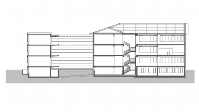 Bundesrealgymnasium, Bludenz, Schnitt