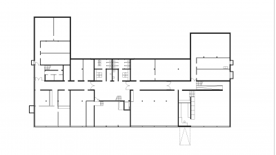 Gemeindezentrum, Ludesch, Untergeschoss