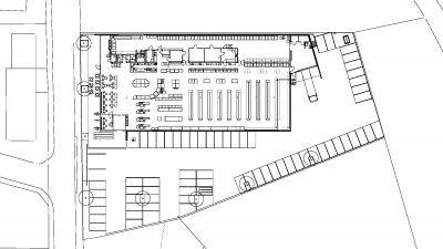 Sutterlüty, Rohrbach - Dornbirn, EG Lageplan