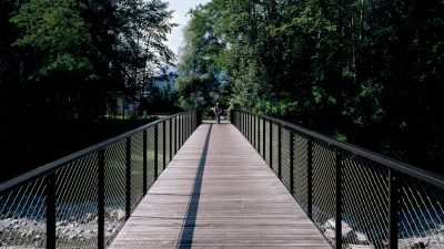 Food and Cycle Bridge, Zwischenwasser,