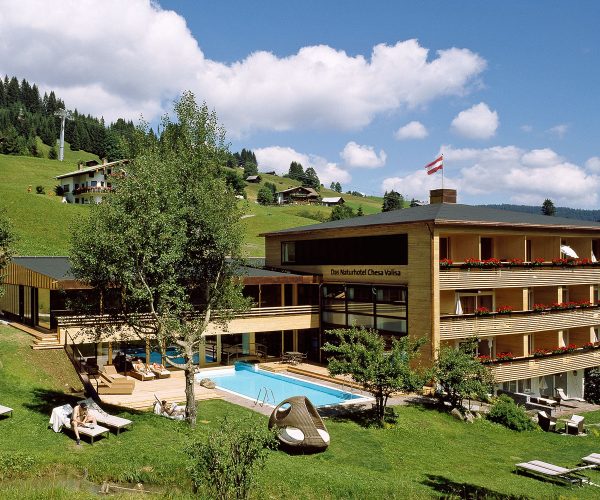 Naturhotel Chesa Valisa - Spa-Bereich, Hirschegg, Foto Bruno Klomfar