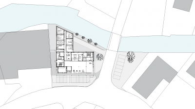 Raiffeisenbank, Egg, Lageplan - EG