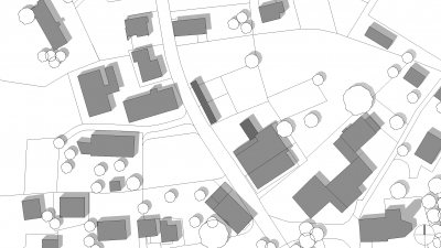 Bushaltestelle, Krumbach, Lageplan