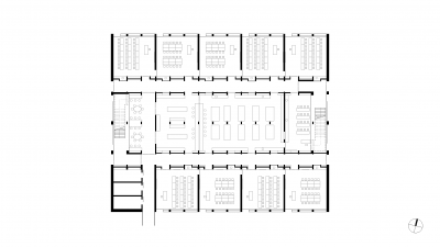 Schmuttertal Gymnasium, Diedorf, 2. EG Klassenhaus 1