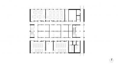 Schmuttertal Gymnasium, Diedorf, 2. EG Klassenhaus 2