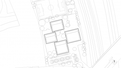 Schmuttertal Gymnasium, Diedorf, Lageplan