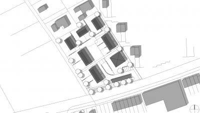 Münchner Str. Hausner Grenzweg, München, Lageplan