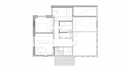 Owens "Haus Drexel", Warth, Obergeschoss