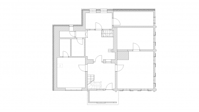 Owens "Haus Drexel", Warth, Erdgeschoss