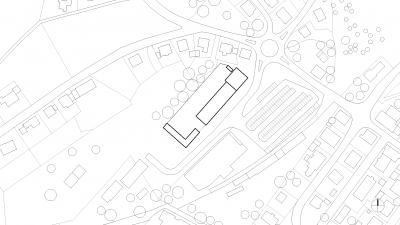 Vorarlberger Energienetz-Betriebsstelle, Lindenberg, Lageplan