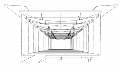 Ausstellungshalle, Murau, Perspektive