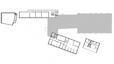 Textilschule, Dornbirn, 1. Obergeschoss