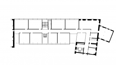 Gymnasium Kloster Mehrerau, Bregenz, 2. Obergeschoss