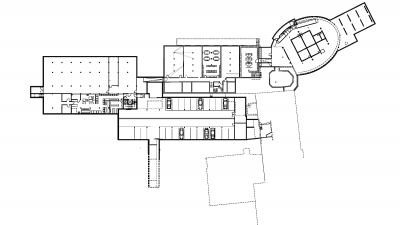 Gesundhotel, Bad Reuthe, Untergeschoss