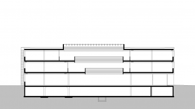 Impulszentrum, Egg, Längsschnitt