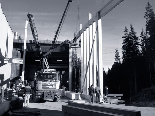 Biomass heating plant expansion, Lech