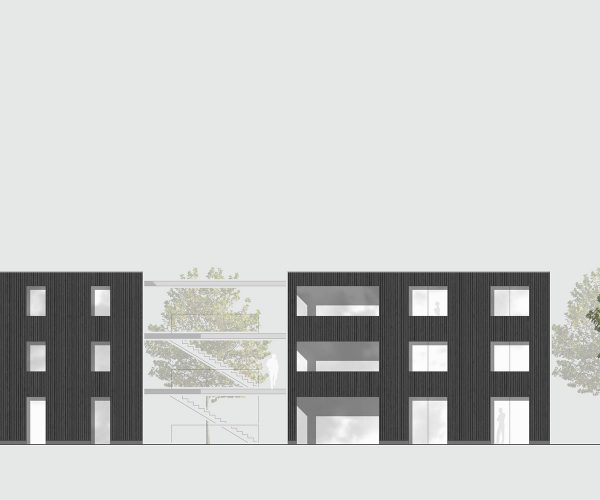 Wettbewerb Herrenhofgasse, Plan Architekten Hermann Kaufmann