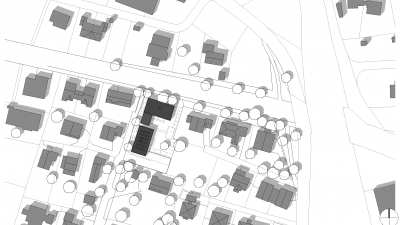 Transfer Wohnraum Vorarlberg Hartmanngasse, Rankweil, Lageplan