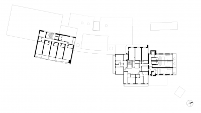 Naturhotel Chesa Valisa – Erweiterung Stammhaus Hirschegg, 2. Obergeschoss