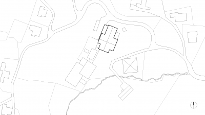 Naturhotel Chesa Valisa – Erweiterung Stammhaus Hirschegg, Lageplan