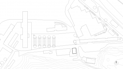 illwerke vkw – Betriebstankstelle, Vandans, Lageplan