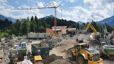 Nebelhornbahn Talstation, Oberstdorf - Kleinwalsertal