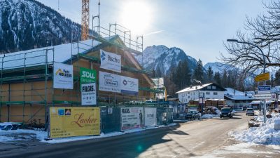 Nebelhornbahn Talstation, Oberstdorf - Kleinwalsertal