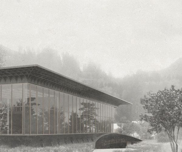 Neubau Therme, Oberstdorf | Rendering Becker Architects