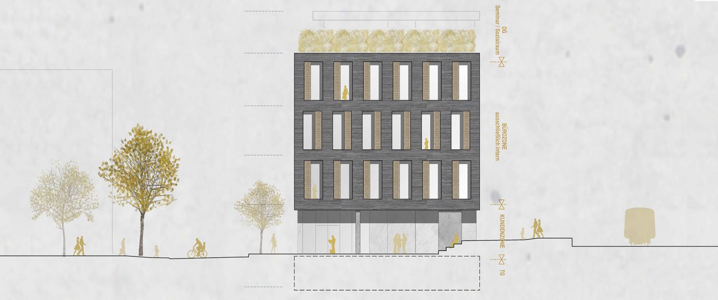 New building SVS state office Vorarlberg, Dornbirn