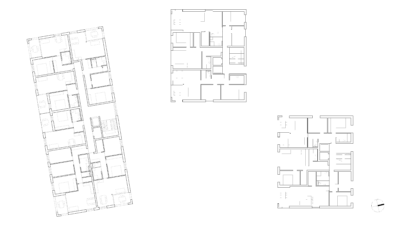 Neubaugasse, Untergeschoss, 1.+2. Obergeschoss