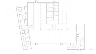 Neubaugasse, Untergeschoss, Lageplan